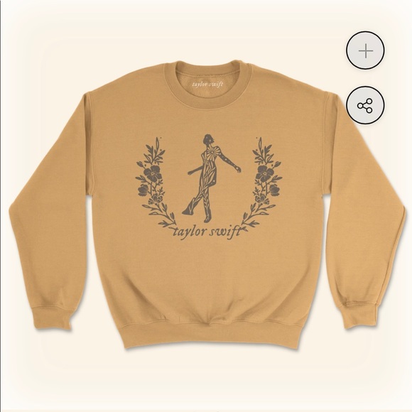 COPY - taylor swift still on that tightrope yellow gold folklore pullover sweat… - Picture 13 of 16